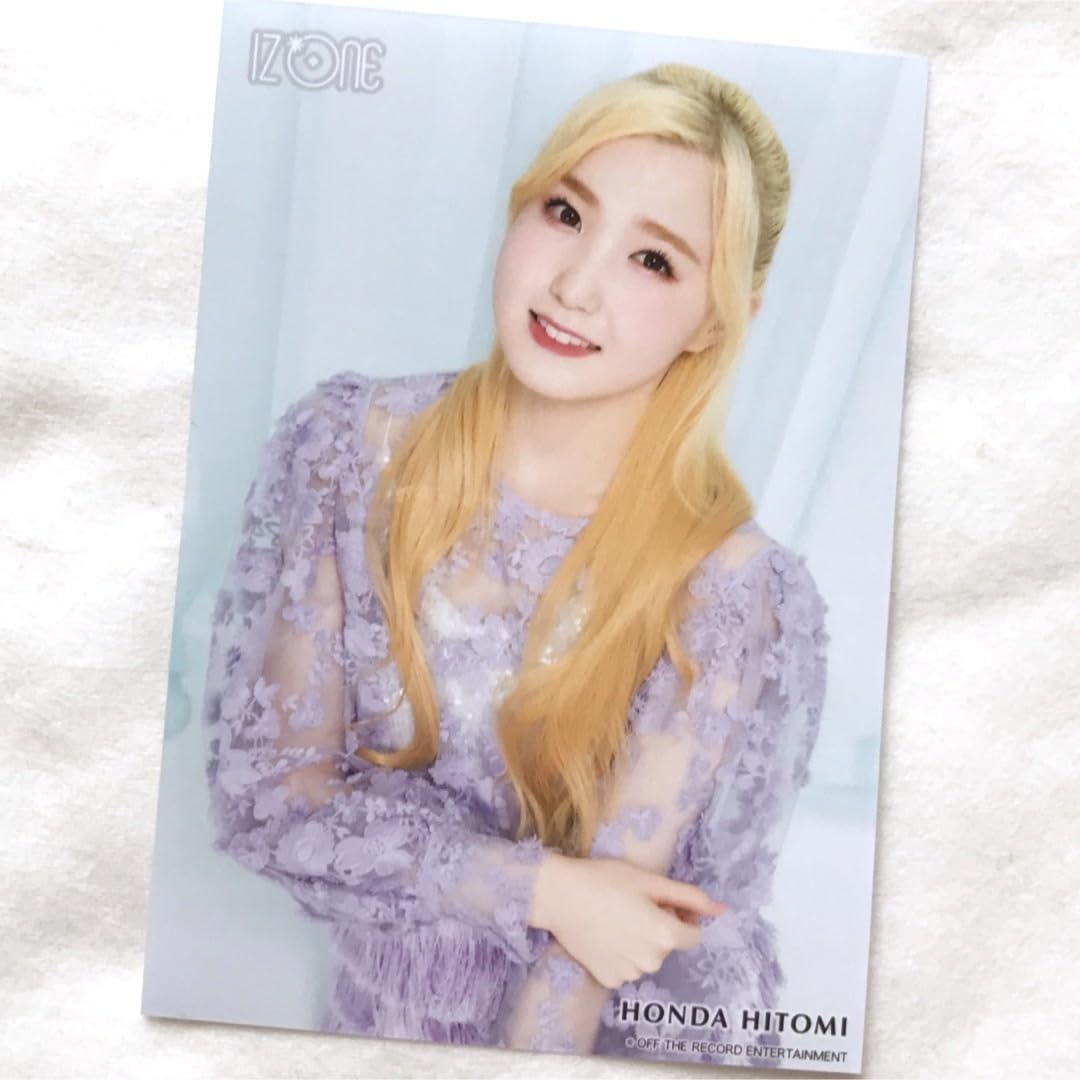 Amazon.co.jp: 本田仁美 IZ*ONE EYES ON ME 生写真 : Toys & Games